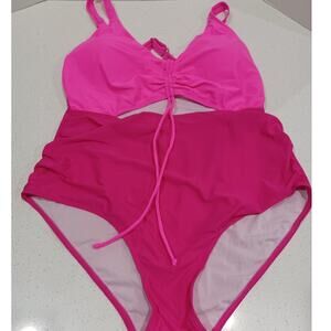NEW DACI Women's Swimsuit Pink Size 18W